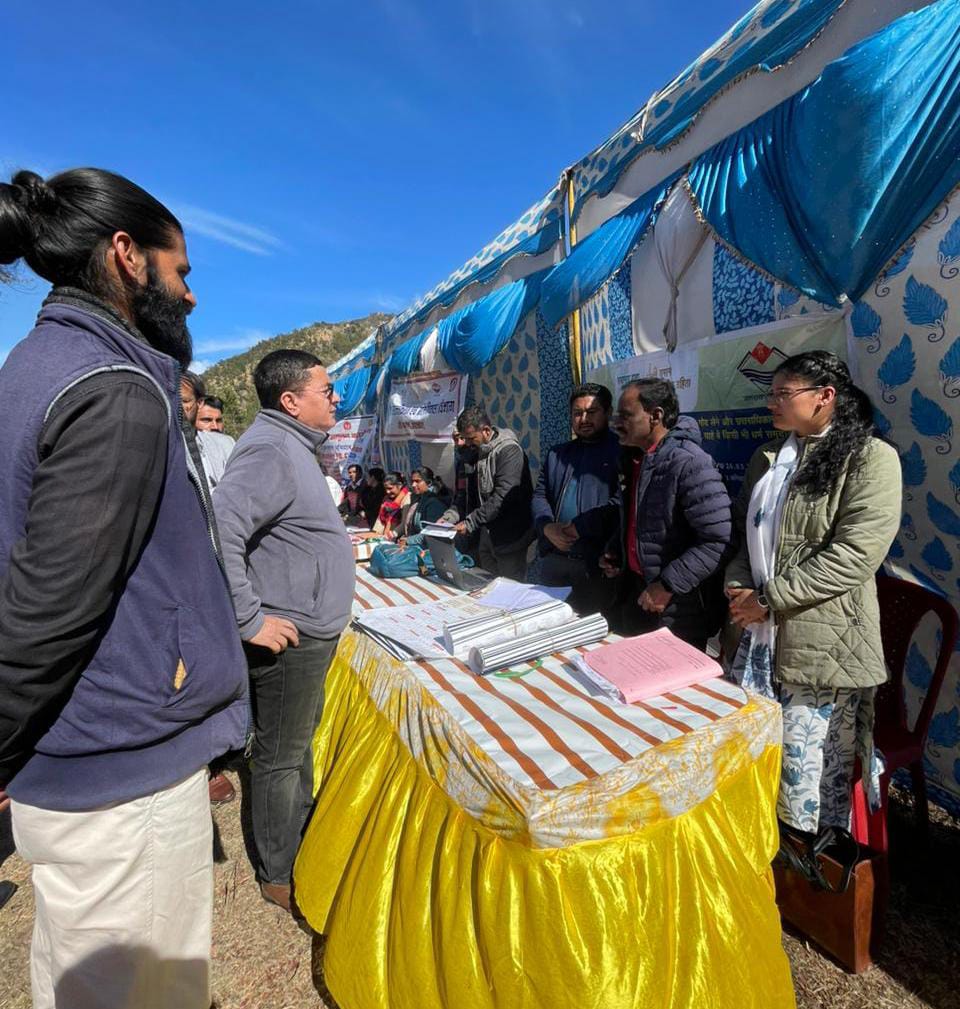 "जन–जन की सरकार, जन–जन के द्वार” के तहत रिखणीखाल के न्याय पंचायत भवन कुमाल्डी में बहुउद्देश्यीय शिविर सम्पन्न, 205 लोग हुए लाभान्वित..विधायक महंत दिलीप रावत व अपर सचिव मेहरबान सिंह बिष्ट की उपस्थिति में संपन्न हुआ शिविर