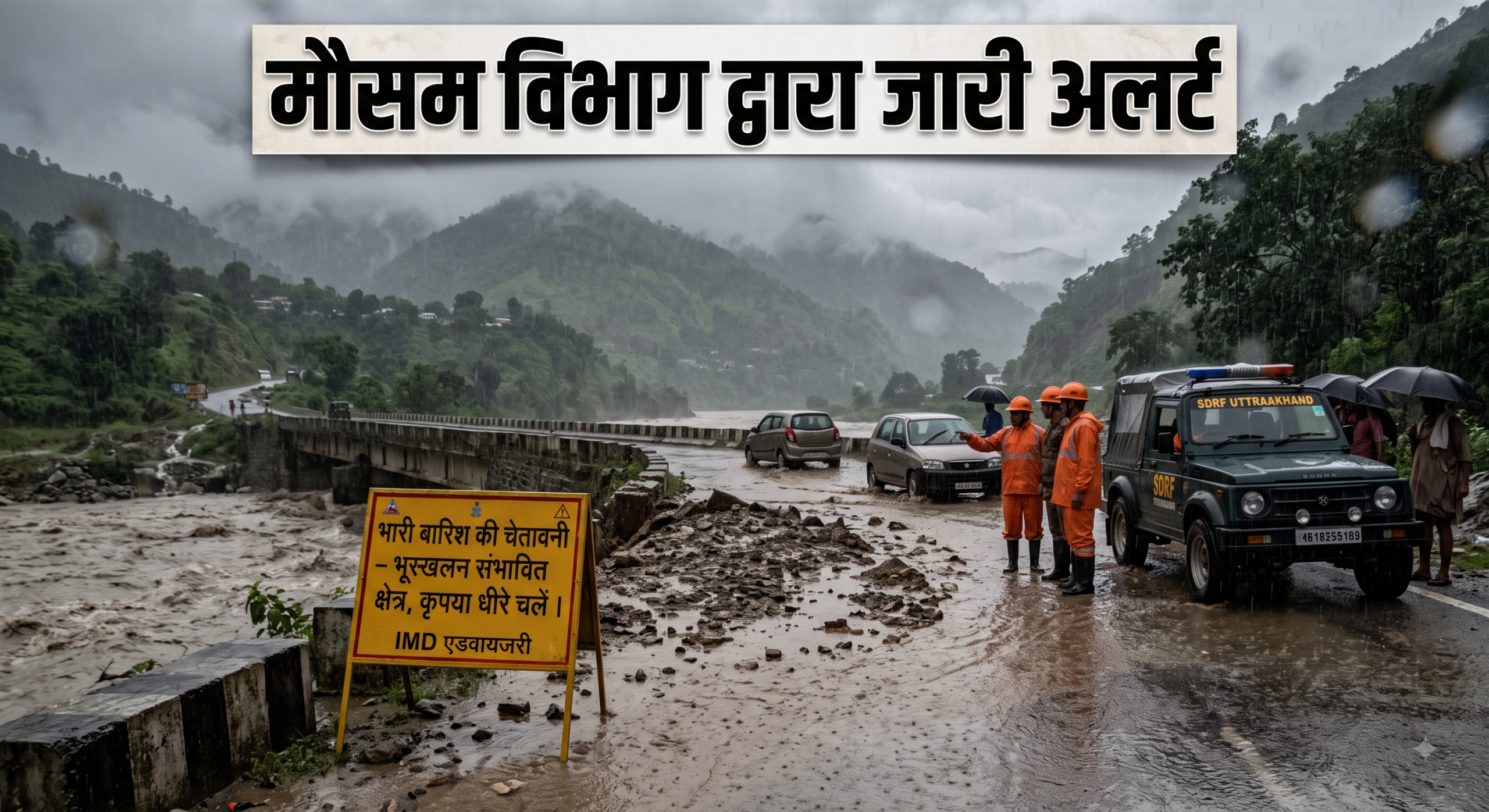 मौसम विभाग द्वारा जारी अलर्ट: उत्तर भारत में सक्रिय मानसून: अगले 48 घंटों में उत्तराखंड और यूपी समेत कई राज्यों में भारी बारिश का अलर्ट, IMD ने जारी की एडवाइजरी